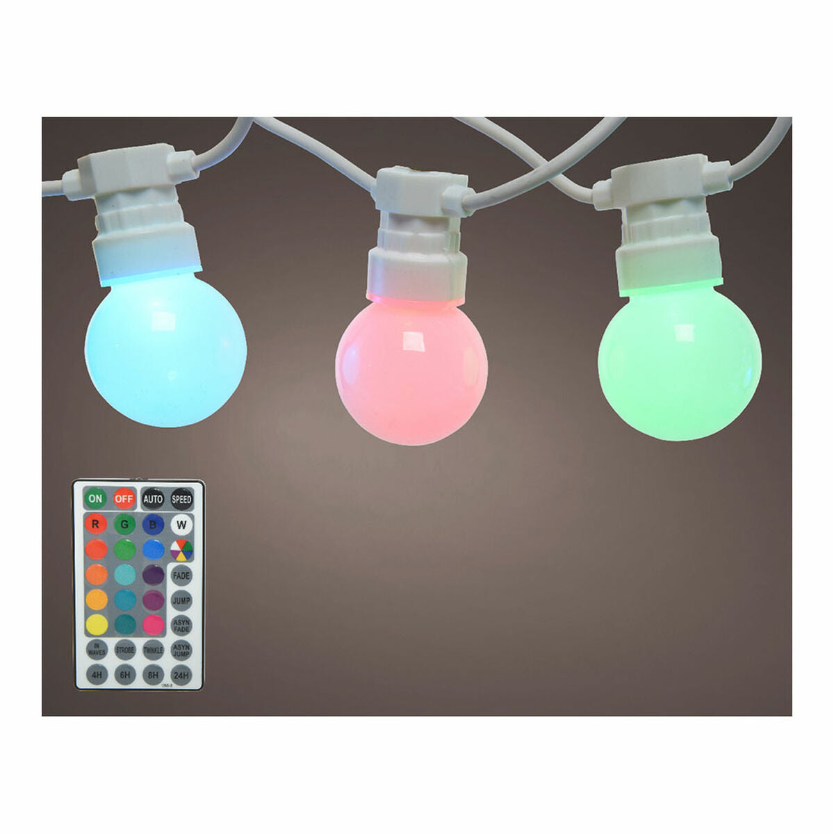Wreath of LED Lights Lumineo-2